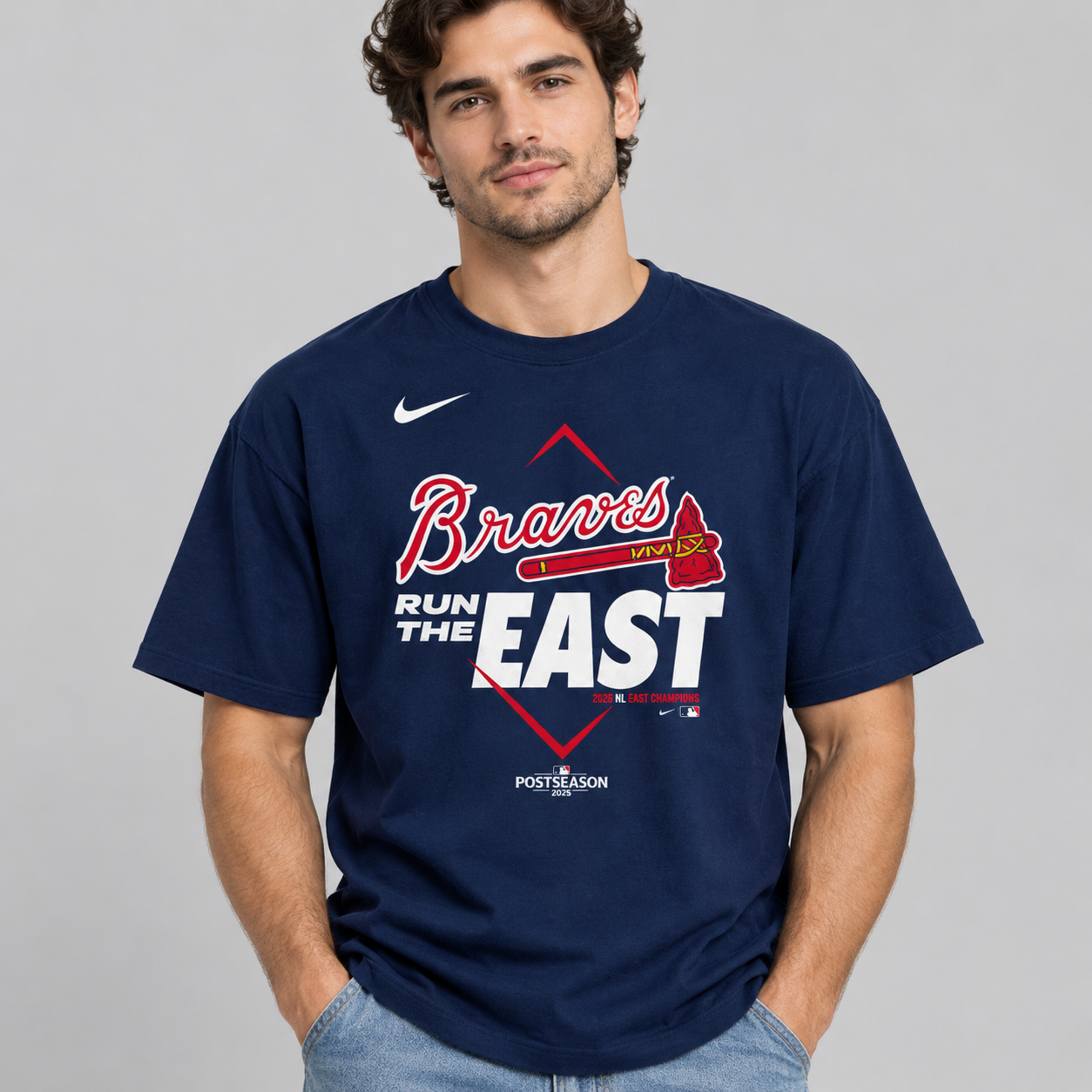 atlanta-braves-nike-navy-2026-nl-east-division-champions-run-the-east-unisex-t-shirt Atlanta Braves Nike Navy – 2026 NL East Division Champions “Run The East” Unisex T-Shirt 1