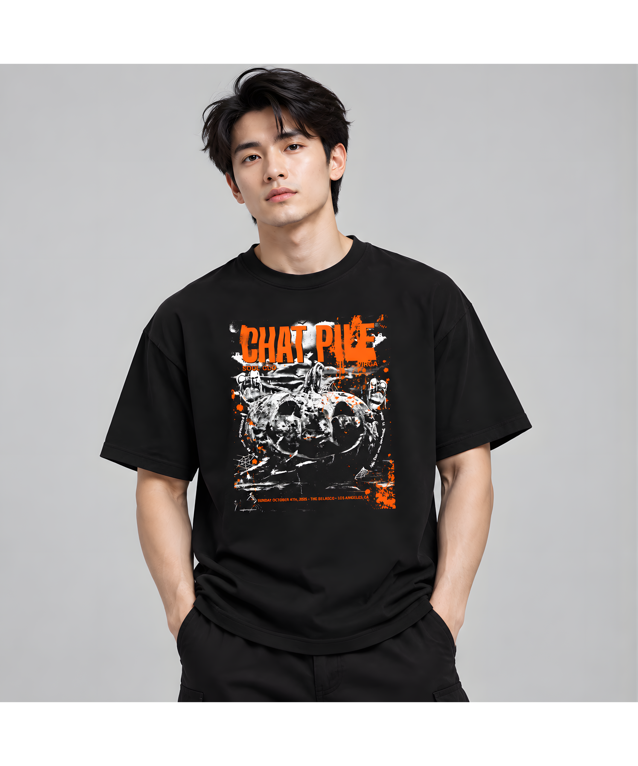 Chat Pile – Who Loves The Sun Tour 2026 at The Belasco Los Angeles (Oct 4, 2026) w/ Soul Glo & Virga – Unisex T-Shirt