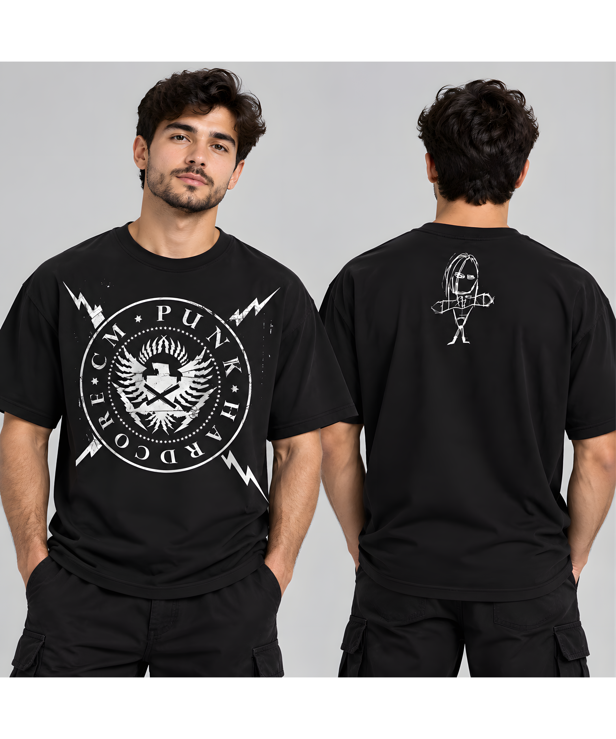 CM Punk – Straight Edge Society Retro WWE Two-Sided Unisex T-Shirt